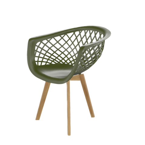 Cadeira Web Wood