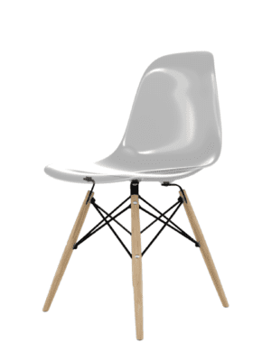Cadeira Eames Fumê