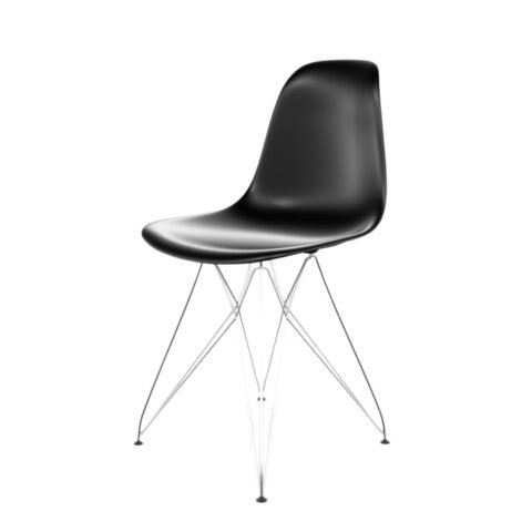 Cadeira Eames Pp Eiffel Cromada