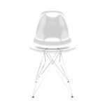 Cadeira Eames Pp Eiffel Cromada