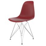 Cadeira Eames Pp Eiffel Cromada