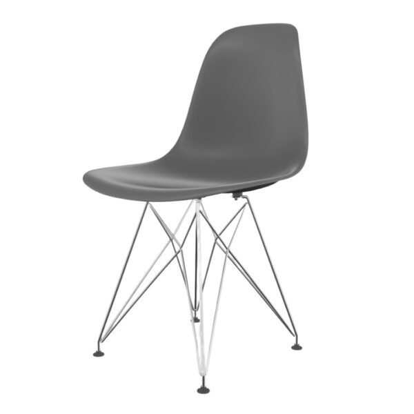 Cadeira Eames Pp Eiffel Cromada