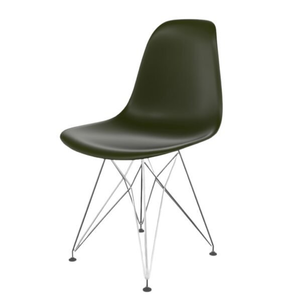 Cadeira Eames Pp Eiffel Cromada
